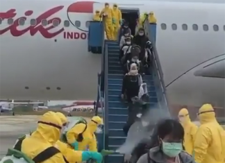 WNI Wuhan Tiba Di Batam